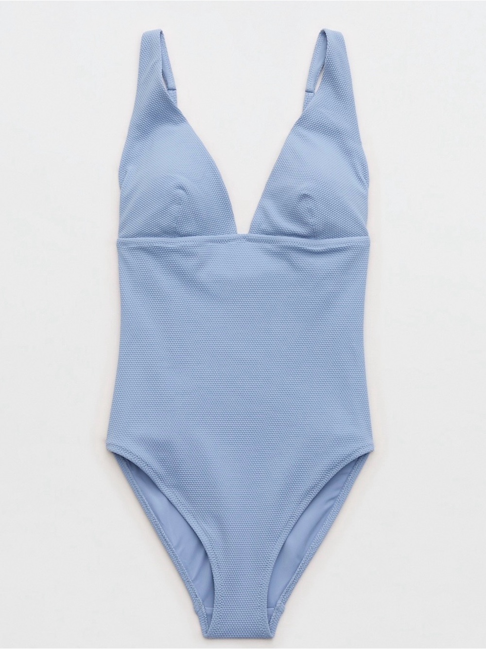 Aerie Pique Full Coverage
One Piece Swimsuit